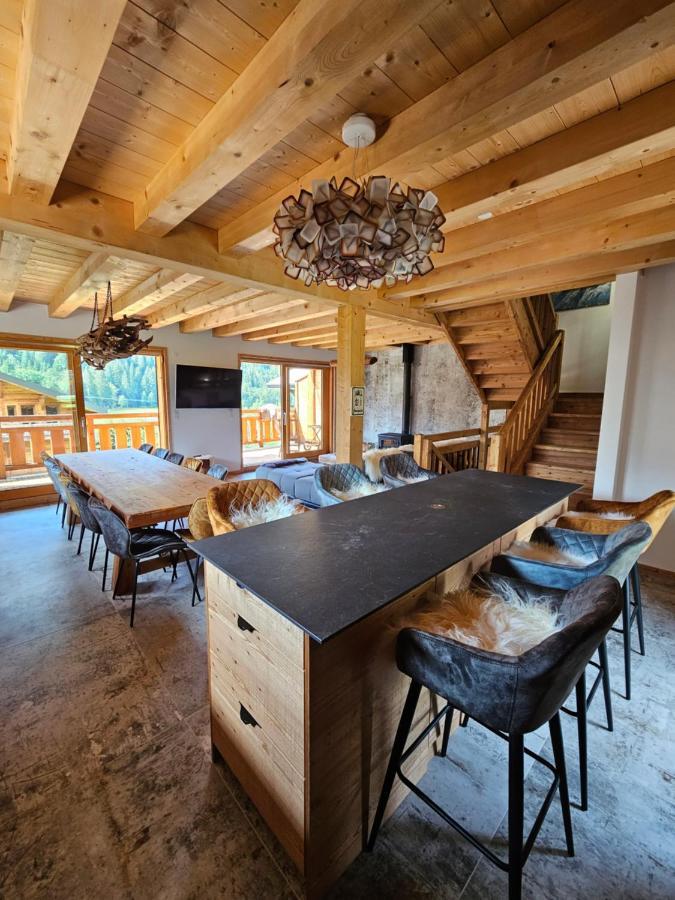 Demi-Chalet Vadel La Panthiaz 15 Pers 5 Chambres Ла-Шапель-д'Абонданс Экстерьер фото