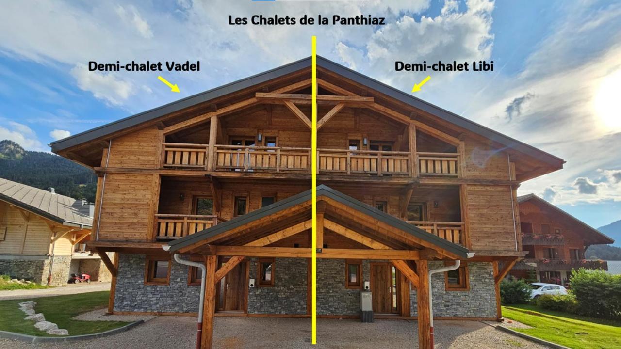 Demi-Chalet Vadel La Panthiaz 15 Pers 5 Chambres Ла-Шапель-д'Абонданс Экстерьер фото