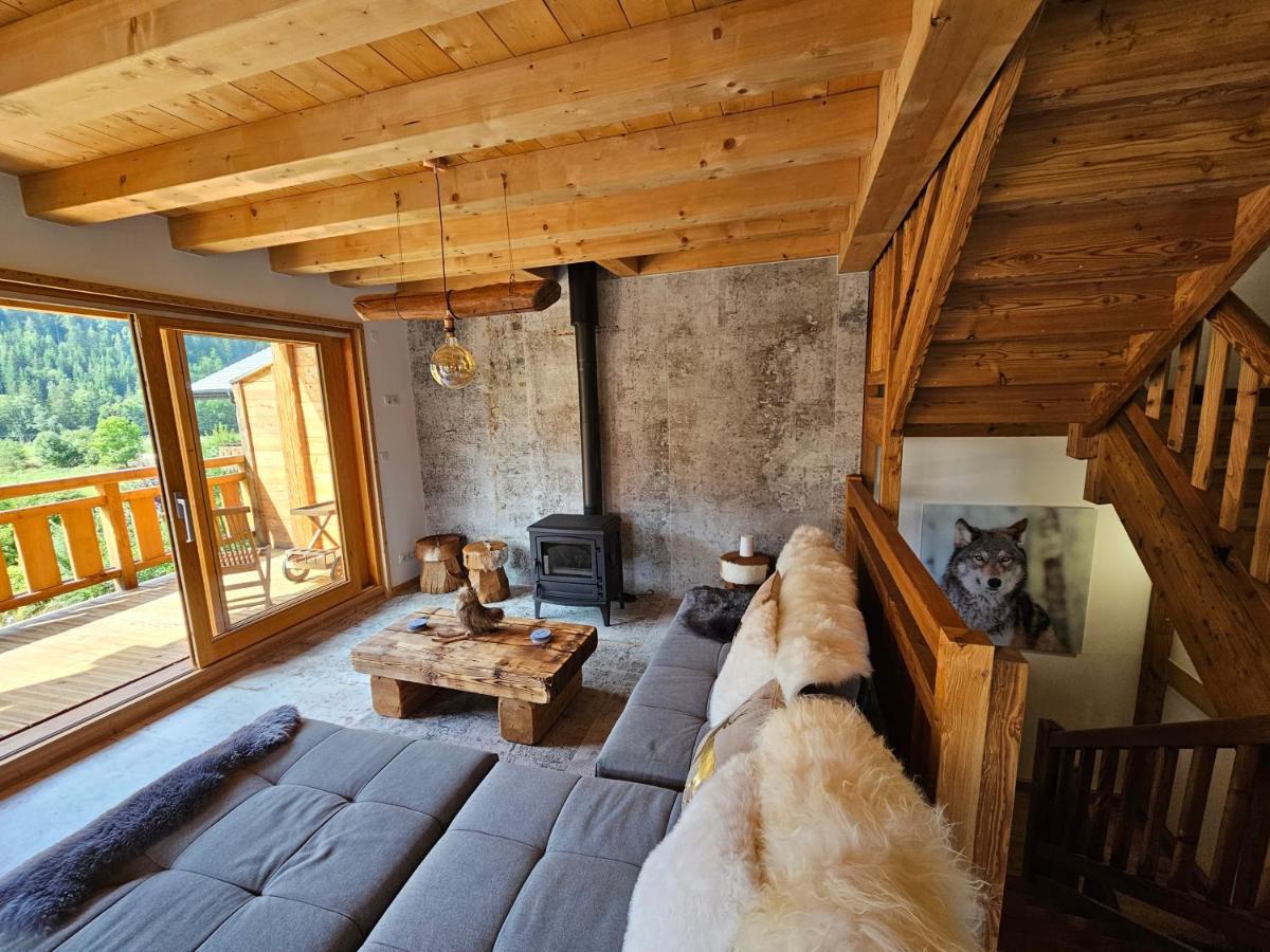 Demi-Chalet Vadel La Panthiaz 15 Pers 5 Chambres Ла-Шапель-д'Абонданс Экстерьер фото