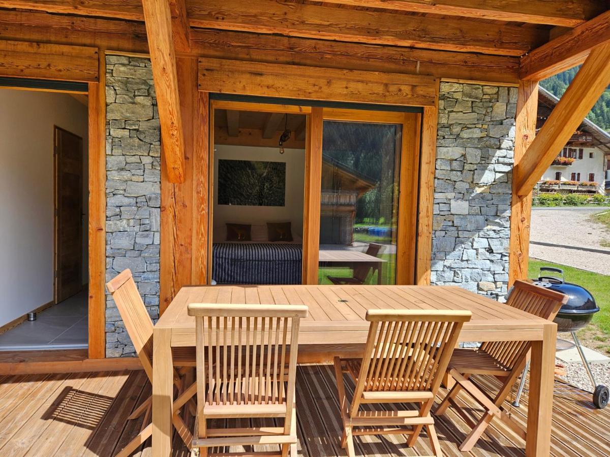 Demi-Chalet Vadel La Panthiaz 15 Pers 5 Chambres Ла-Шапель-д'Абонданс Экстерьер фото