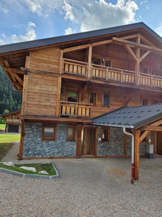 Demi-Chalet Vadel La Panthiaz 15 Pers 5 Chambres Ла-Шапель-д'Абонданс Экстерьер фото