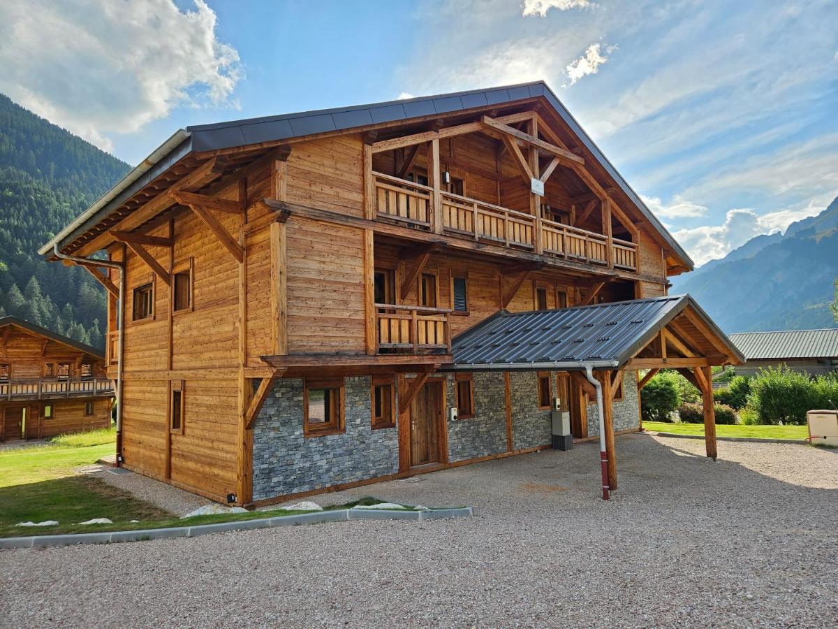 Demi-Chalet Vadel La Panthiaz 15 Pers 5 Chambres Ла-Шапель-д'Абонданс Экстерьер фото