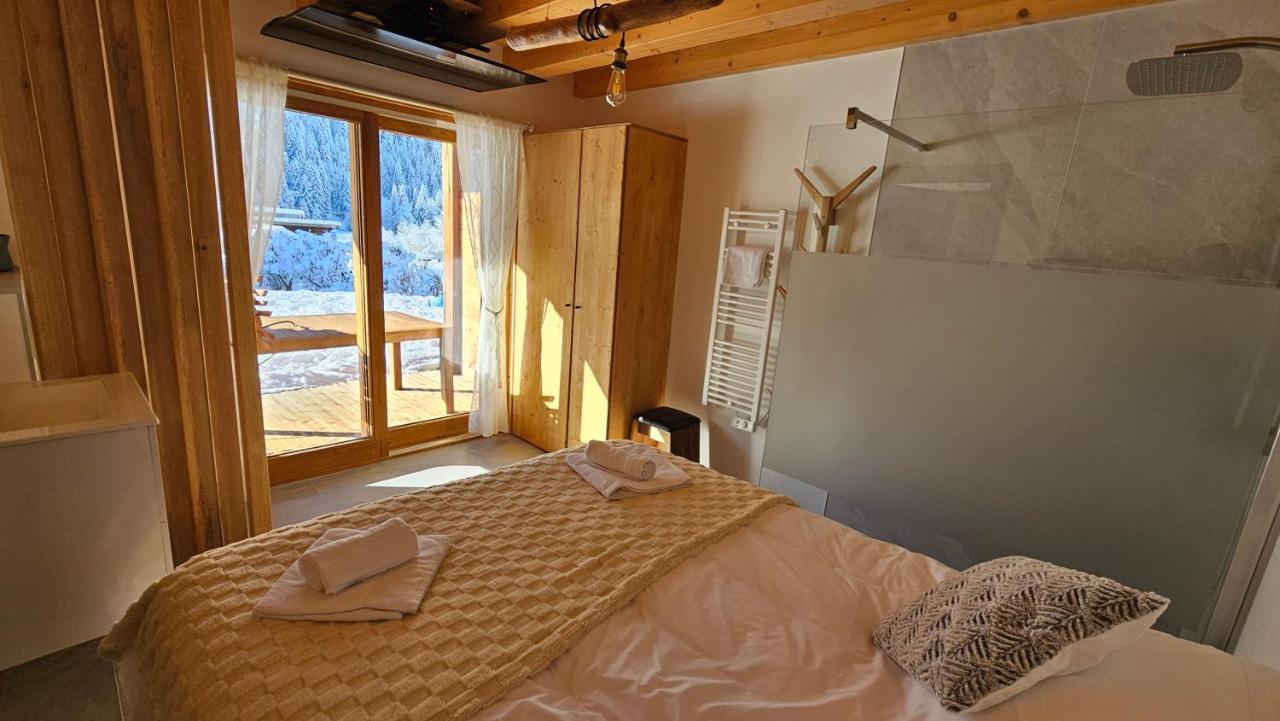 Demi-Chalet Vadel La Panthiaz 15 Pers 5 Chambres Ла-Шапель-д'Абонданс Экстерьер фото