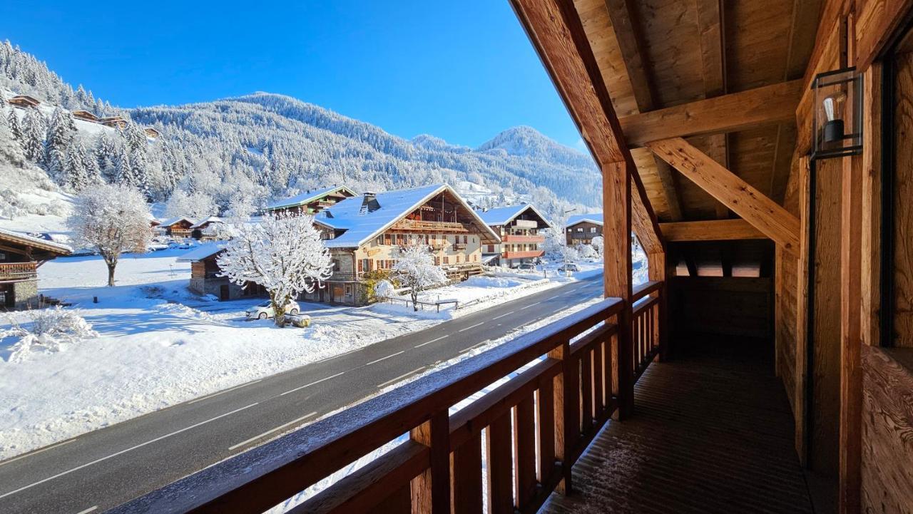 Demi-Chalet Vadel La Panthiaz 15 Pers 5 Chambres Ла-Шапель-д'Абонданс Экстерьер фото